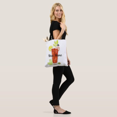 Bloody Mary Personalized Tote Bag