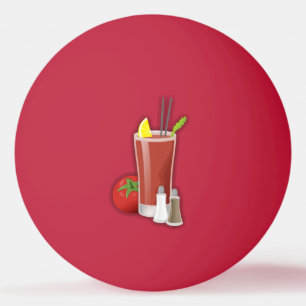Bloody Mary Ping Pong Ball