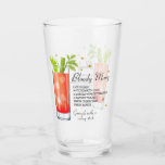 Bloody Mary Recipe Glass (Personalize It)<br><div class="desc">Personalized Bloody Mary Glass – the ultimate companion for cocktail enthusiasts! This unique glassware not only enhances your drinking experience but also lets you craft your perfect Bloody Mary recipe. Ideal for cocktail lovers, housewarming parties, or as a unique gift for special occasions. Customize the recipe and font by clicking...</div>