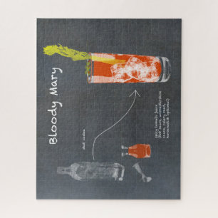 Bloody Mary Recipe Jigsaw Puzzle