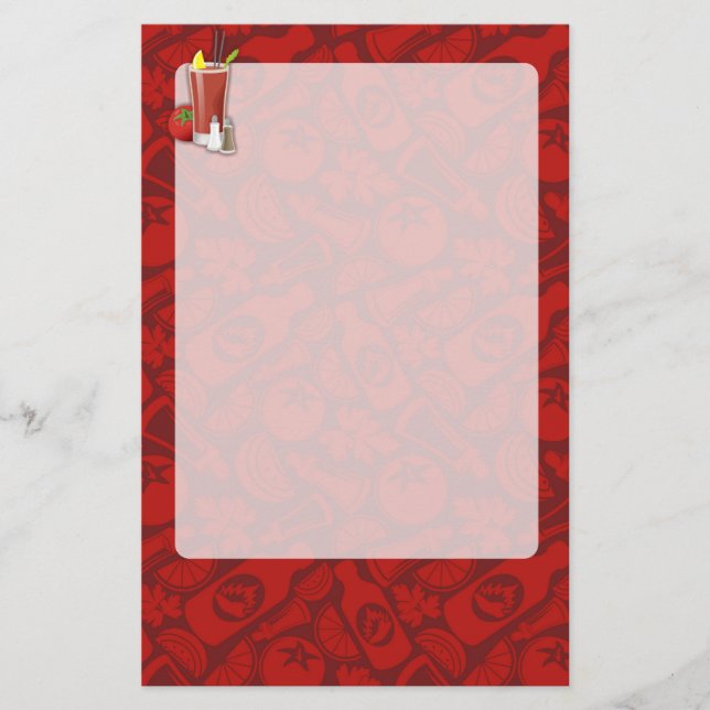 Bloody Mary Stationery (Front)