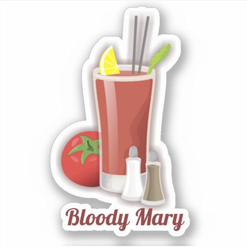 Bloody Mary Sticker