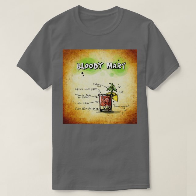Bloody Mary T-Shirt (Design Front)
