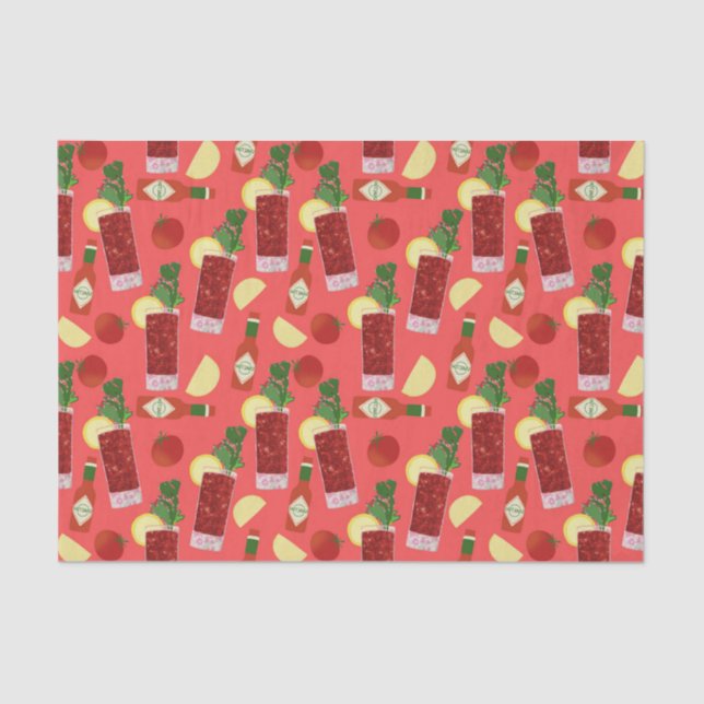 Bloody Mary Tissue Paper (Front)