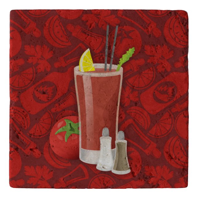 Bloody Mary Trivet (Front)