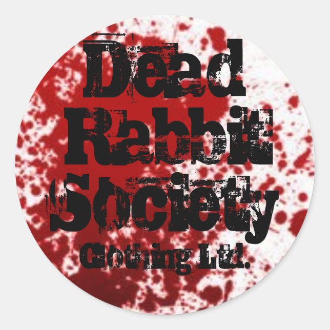 Bloody Mess Sticker (Front)