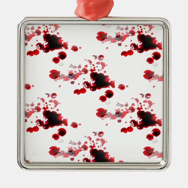 Bloody Metal Ornament (Front)
