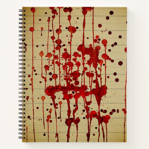 Bloody notebook