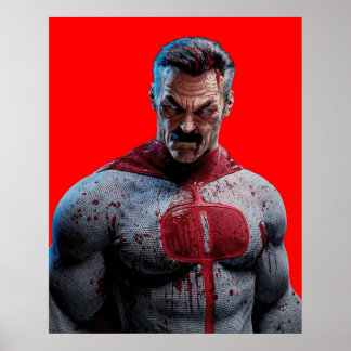 Bloody Omni Man Poster