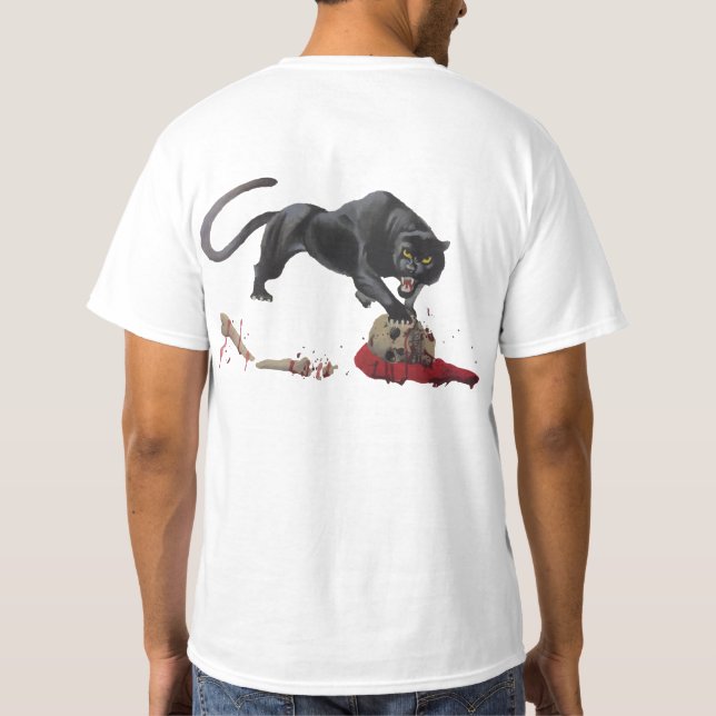 Bloody Panther T-Shirt (Back)