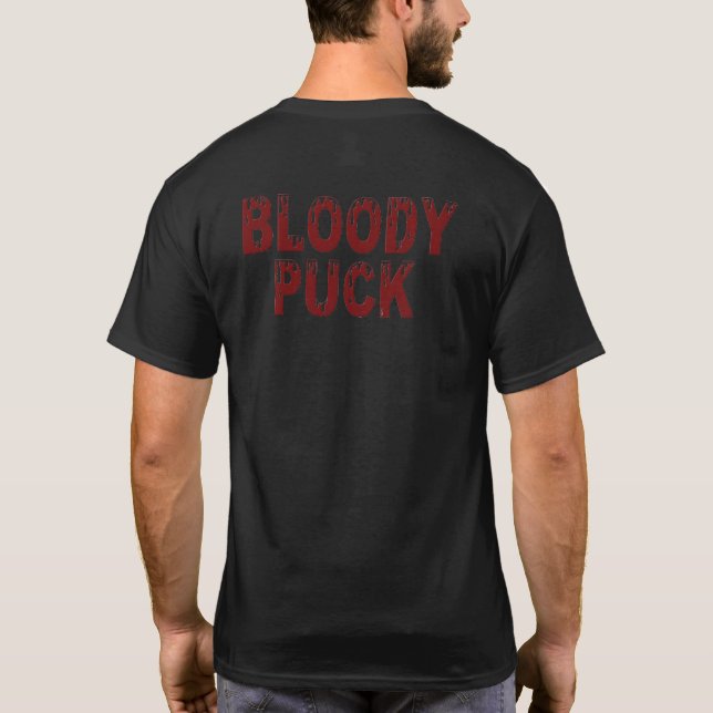 Bloody Puck men black T-shirt back (Back)