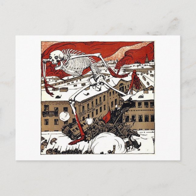 Bloody Revolt vintage postcard (Front)