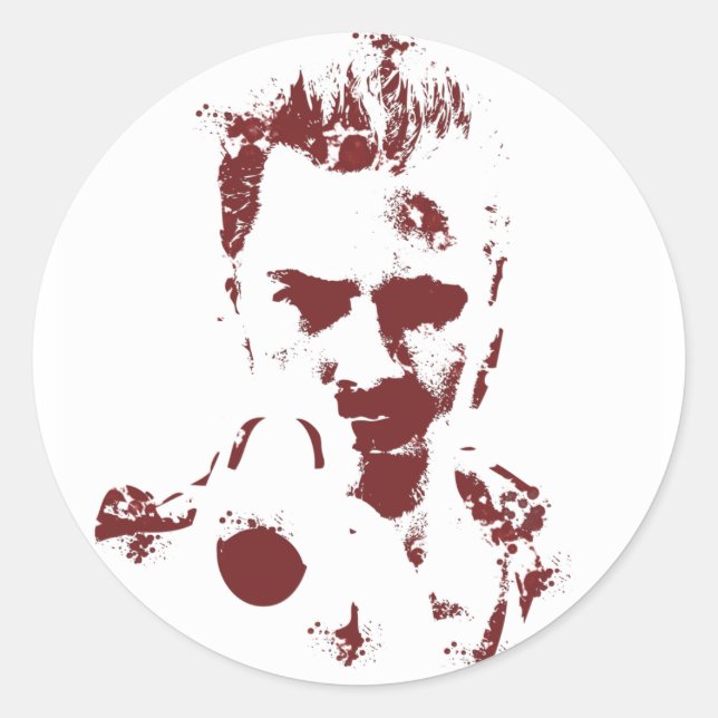 Bloody Rob & Lewis Classic Round Sticker (Front)