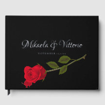 Bloody Rose Elegant Black Gothic Wedding