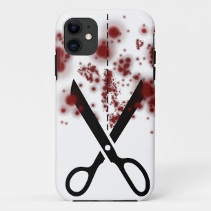 Bloody  Scissors iPhone 11 Case