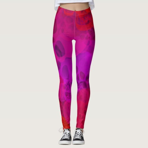 Bloody Skulls Leggings