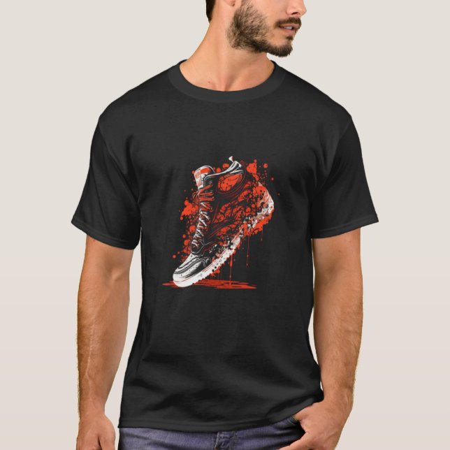 Bloody sneaker T-Shirt (Front)