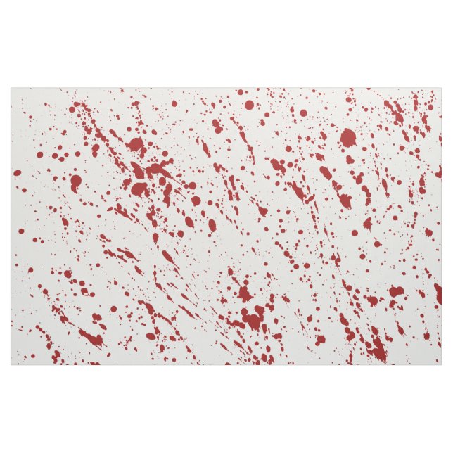 Bloody Soaked, Blood Horror Sinister Halloween Fabric (Yard)
