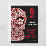 Bloody Sugar Skull Invitation<br><div class="desc">Feel free to contact me for a request or question.</div>