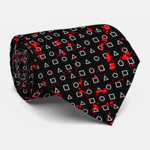 Men’s Shades of a Triangle Tie and Matching Pocket Round Men’s Shades of a Triangle Tie and Matching Pocket Round