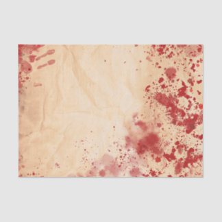 Bloody Vintage Paper Halloween Gothic Party