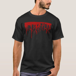 Bloody Wound Halloween Costume Blood Splatter Inju T-Shirt