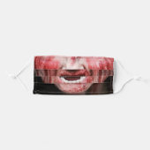 Bloody Zombie Adult Cloth Face Mask (Front, Folded)