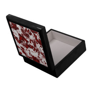 BloodyWhiteFabric60 Keepsake Box