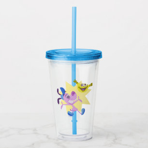 Bloofy and Pouchy Acrylic Tumbler