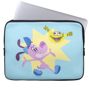 Bloofy and Pouchy Laptop Sleeve