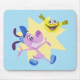 Bloofy and Pouchy Mouse Pad