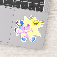 Bloofy and Pouchy Sticker