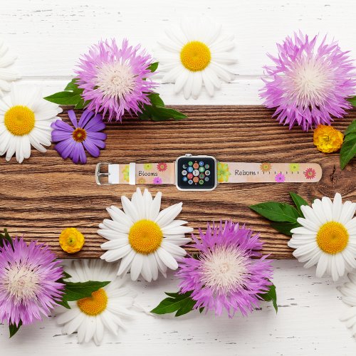 Bloom be reborn as nature does apple watch band