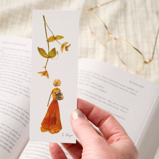 Bloom Bearer | Original Pressed Flower Art Bookmarks