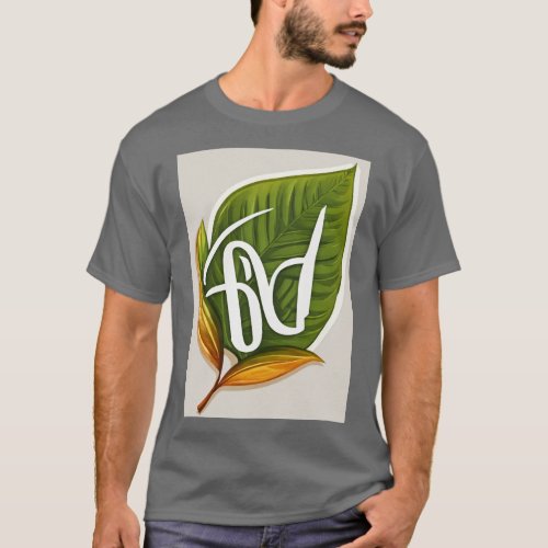 Bloom  Beyond Minimalist Leaf Logo with B T_Shirt