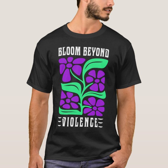 Bloom Beyond Violence T-Shirt (Front)