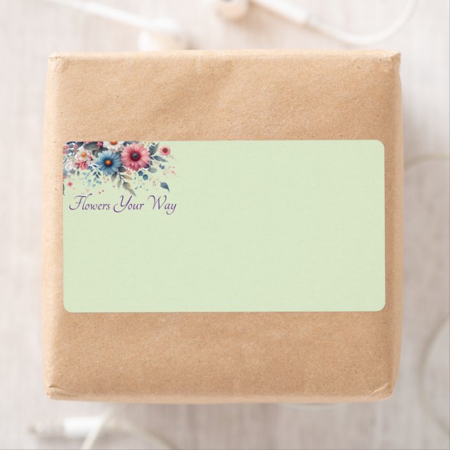 Bloom & Brand Shipping Label (Insitu)