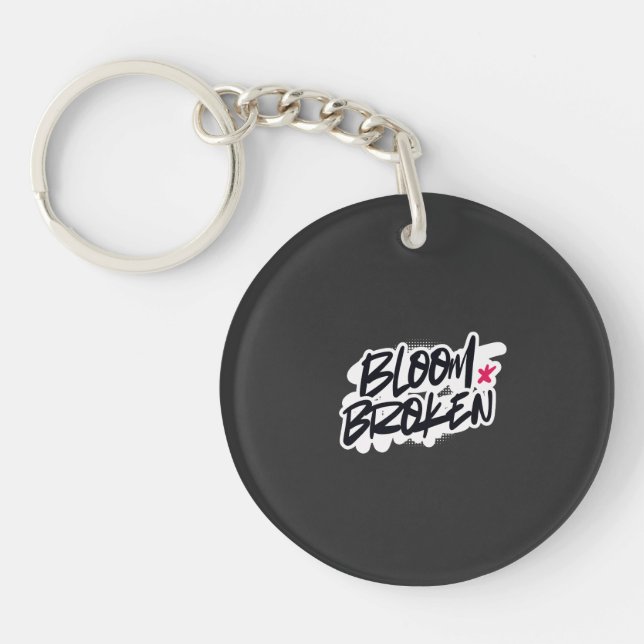 BLOOM BROKEN KEYCHAIN (Front)