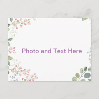 Bloom Custom design Postcard