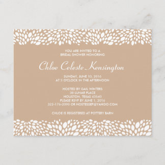 Bloom Customizable Bridal Shower Invitation