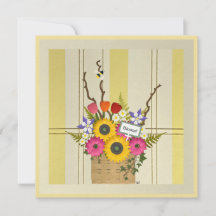 Bloom! Flat Botanical Art Card