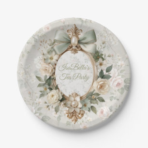 Bloom Floral Tea Party Paper Plates