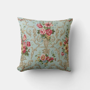 Bloom Flowers COLOR & STYLE OPTIONS - Throw Pillow