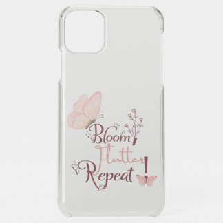 Bloom flutter Repeat iphone case