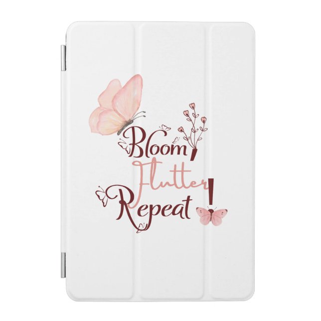 Bloom flutter Repeat iphone case (Front)