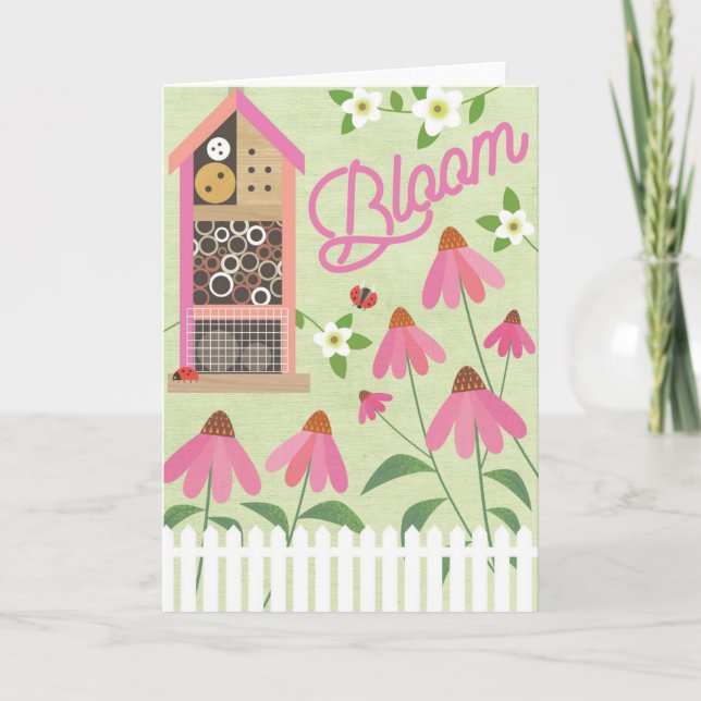 Bloom! Folded Notecard (Front)