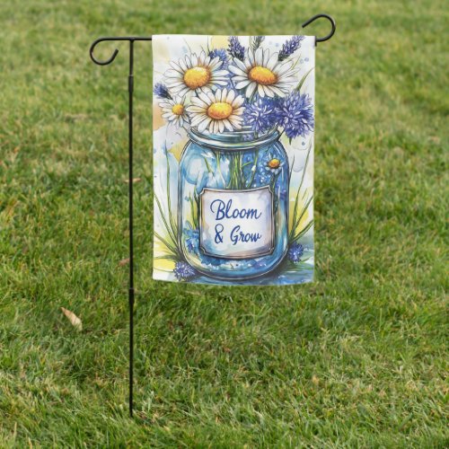 Bloom & Grow Daisy Garden Flag