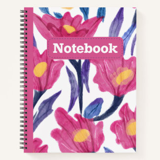 Bloom & Grow Floral Spiral Notebook 🌺🌿