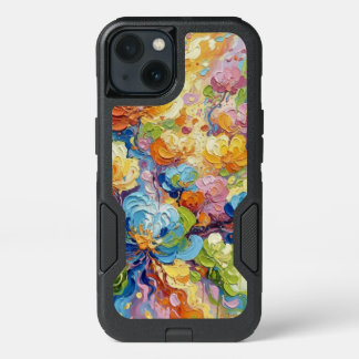 Bloom in Motion :Vibrant Floral Iphone Case