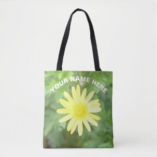 Bloom in Perfect Time Sun Flower Tote Bag